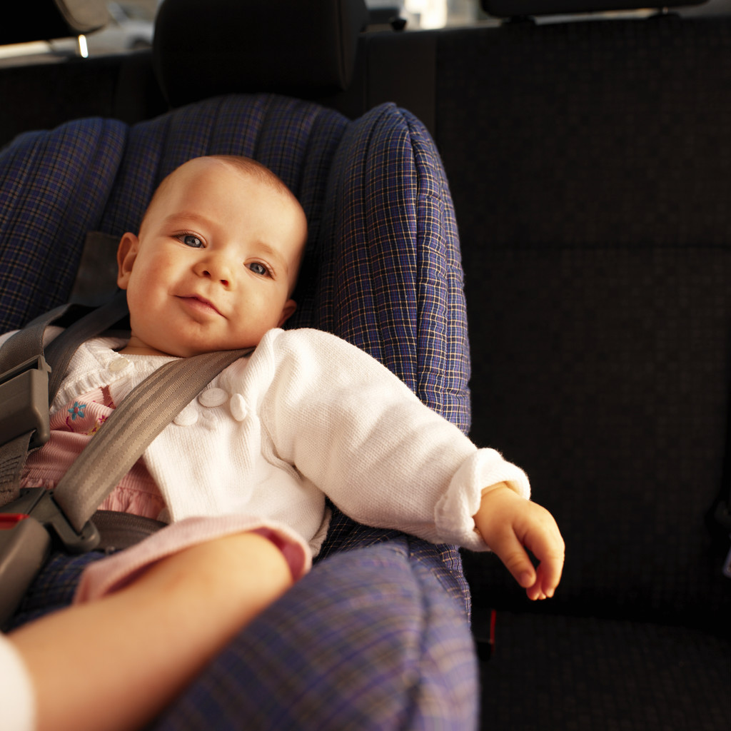 baby in car seat